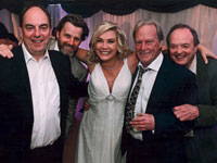 Amanda Redman's wedding