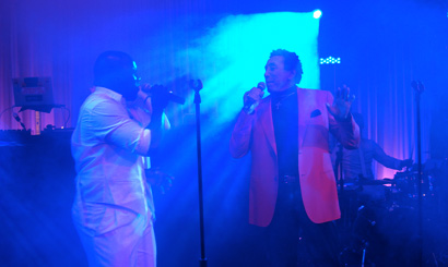 Sway playing with smokey robinson